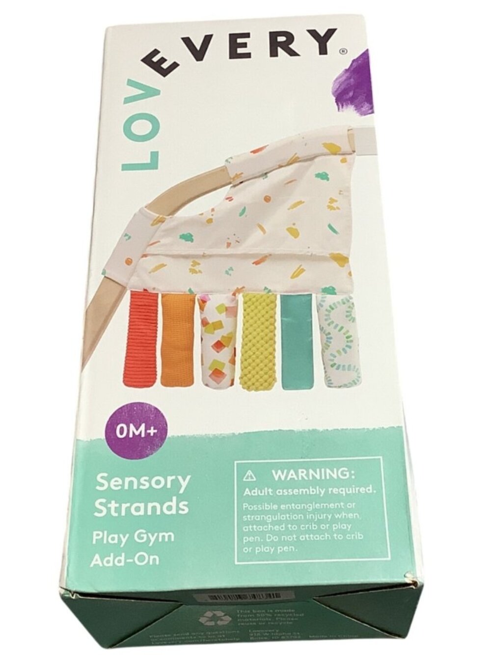 Lovevery Play Gym Sensory Strands Add-On Learning Baby Toy